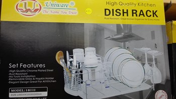 Dish Rack Rust Resistant great kitchen organizer